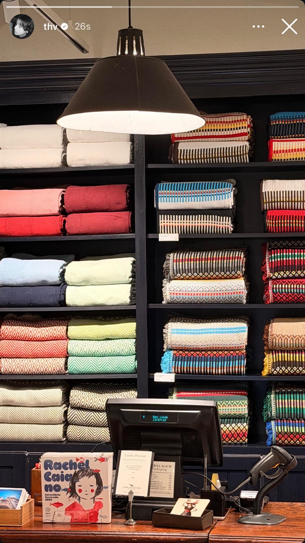 260212 V on Instagram