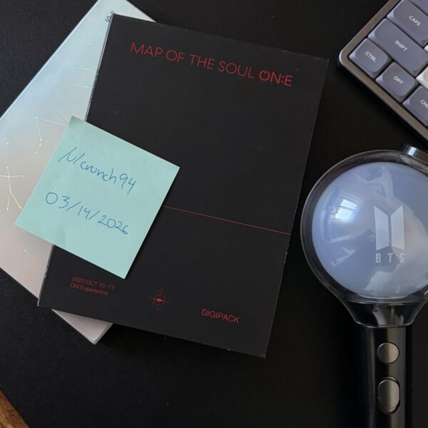 [WTS][US] Sowoozoo 2021 Blu-Ray, Map Of The Soul ON:E Blu-Ray and unused Army Bomb