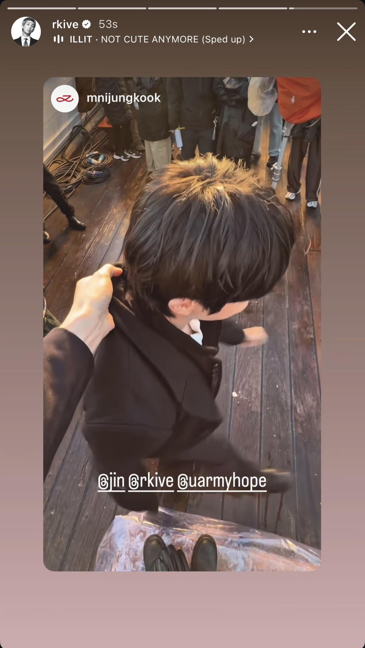 Namjoon IG Story (4) 240326