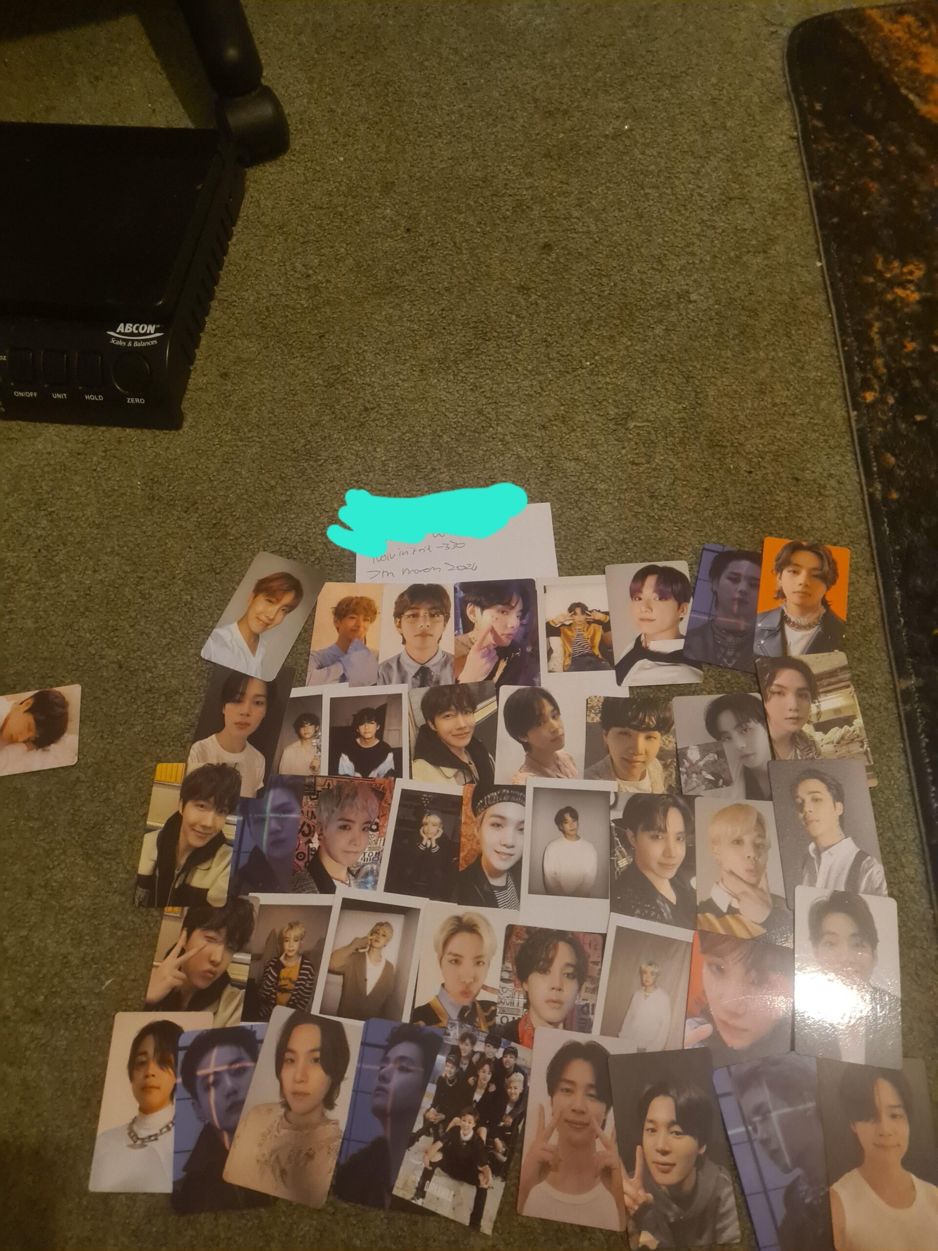 Bts photocard drop (uk/ww)