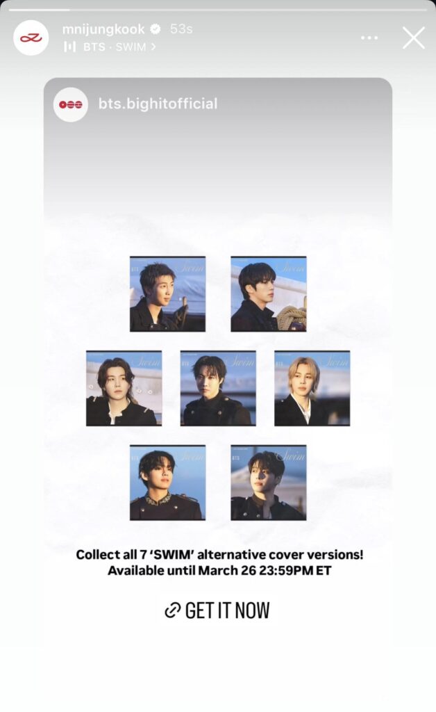260326 Jungkook on Instagram