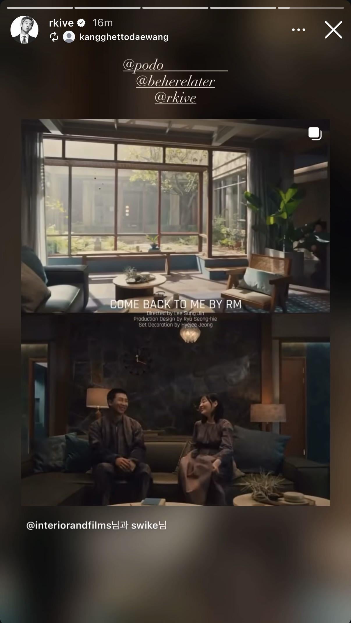 Namjoon IG Story (2) 300326