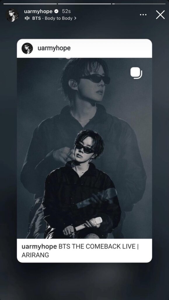 Hobi IG Story 230326