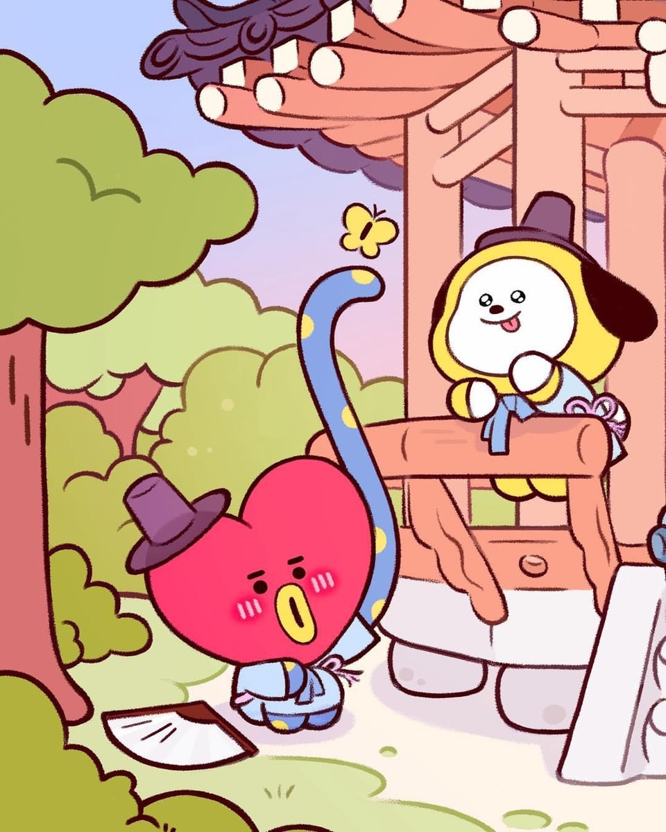 260331 BT21 on Instagram