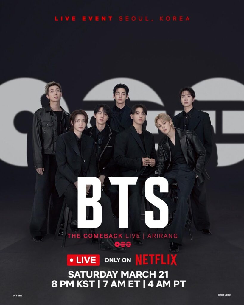 Netflix IG Post ft. BTS - 150326