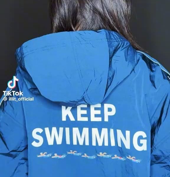 260326 ILLIT Iroha on TikTok: ‘SWIM’ Dance Challenge