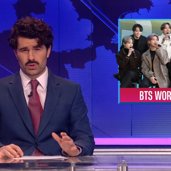 260321 BTS mentioned on SNL UK's Weekend Update