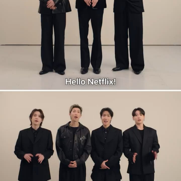 Netflix Twitter Post ft. BTS - 140326