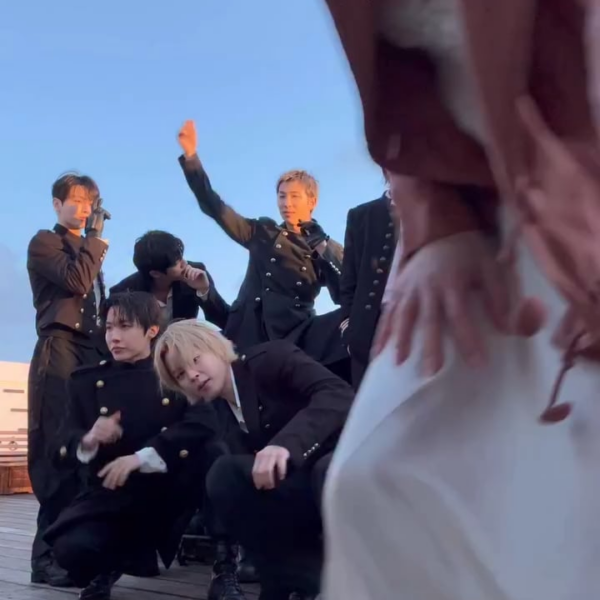 Lili Reinhart IG Post with BTS 200326