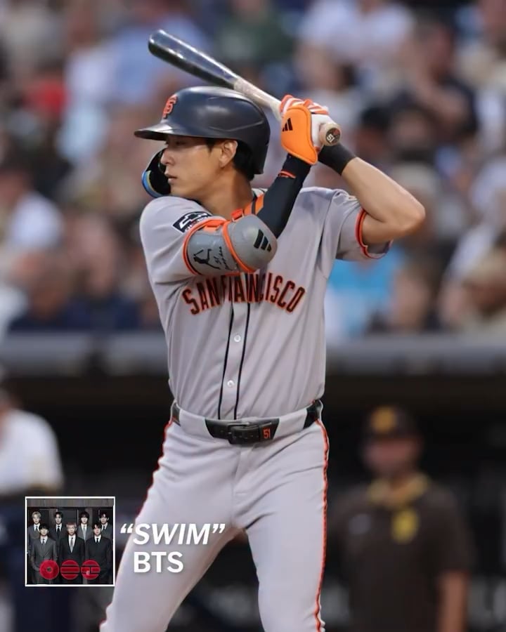 MLB IG Post ft. ‘SWIM’ by BTS - 260326