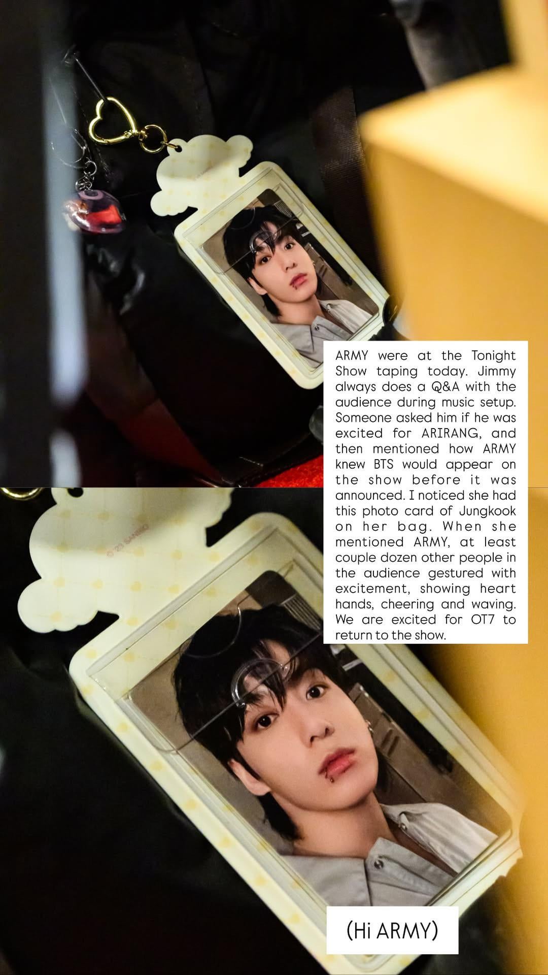 260319 Todd Owyoung (photographer for The Tonight Show) on Instagram stories