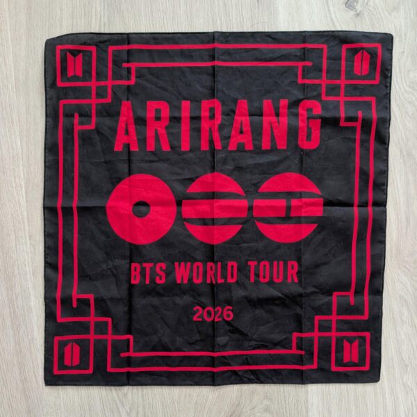 [GIVEAWAY] BTS WORLD TOUR 'ARIRANG' BANDANAS