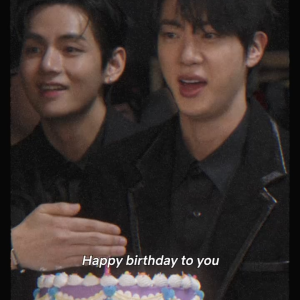 260315 Netflix on Instagram: When you film with BTS on j-hope's birthday, you have to bring him a cake 🎂