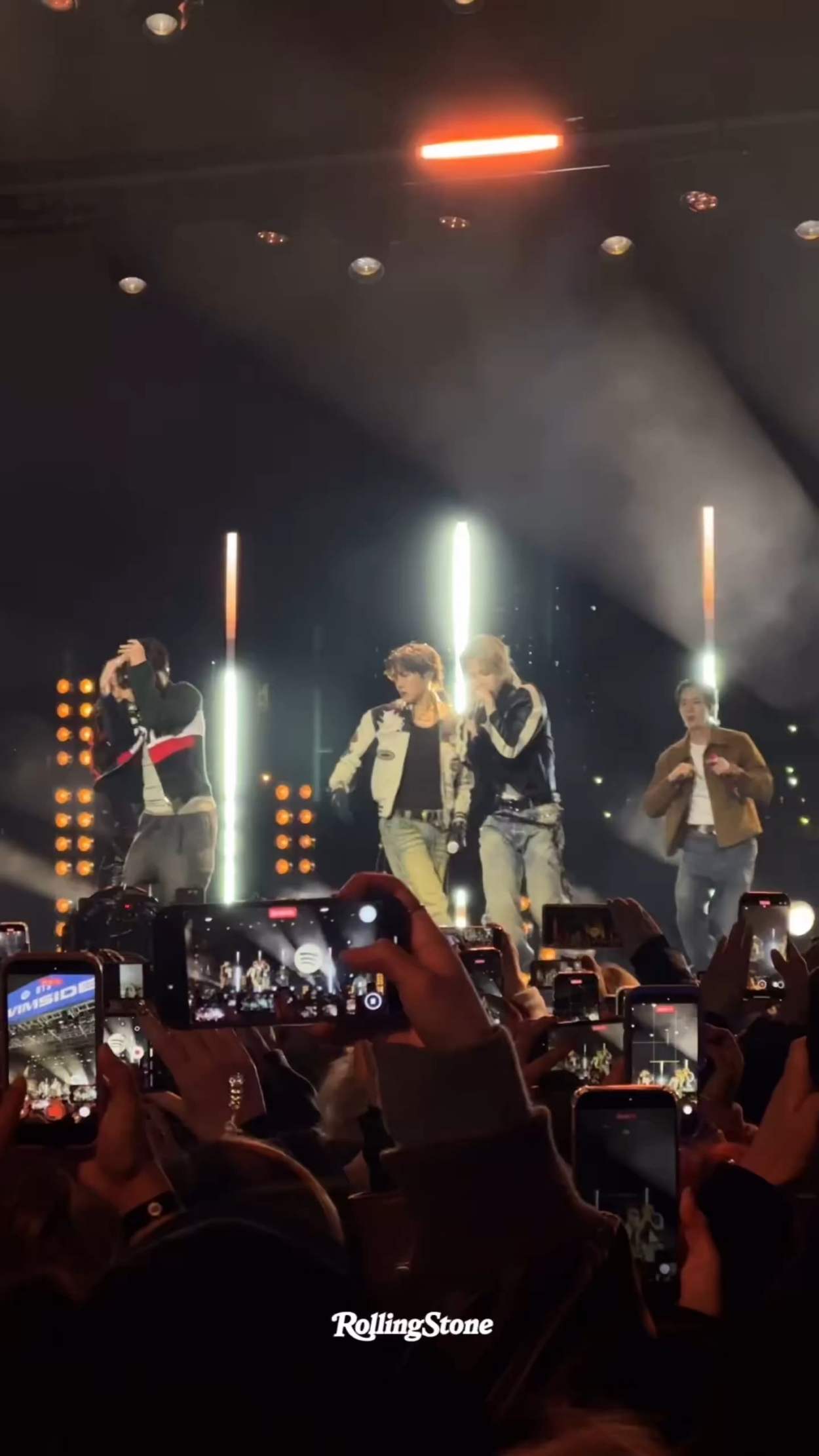 [Rolling Stone Twitter] BTS performs “2.0” in NYC during their first show in the U.S. in four years. - 240326