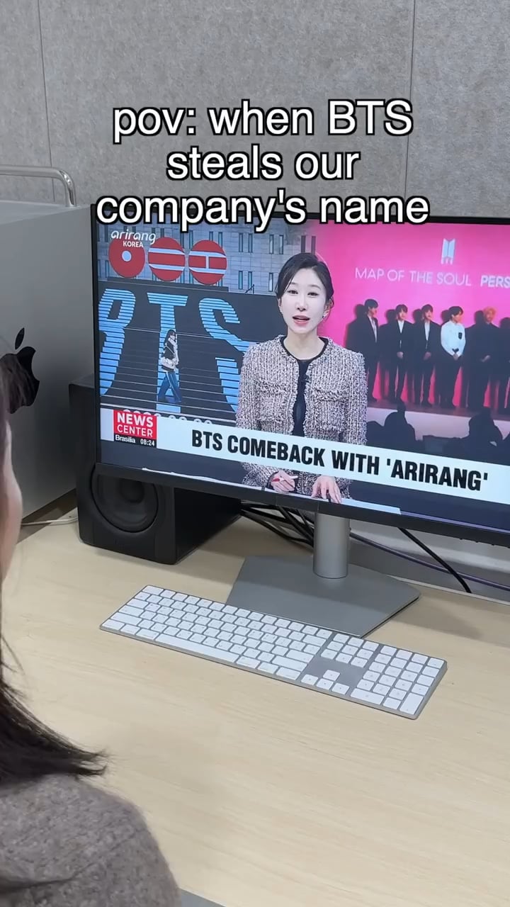 260304 ArirangTV (Arirang International Broadcasting) on Instagram: Thought they took our name… Plot twist: we’re thankful 💜