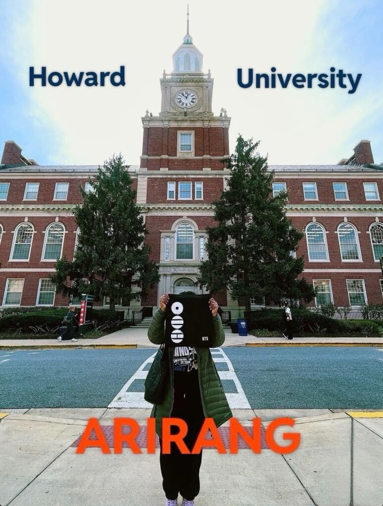 ARIRANG dropped today… so I went to Howard U.