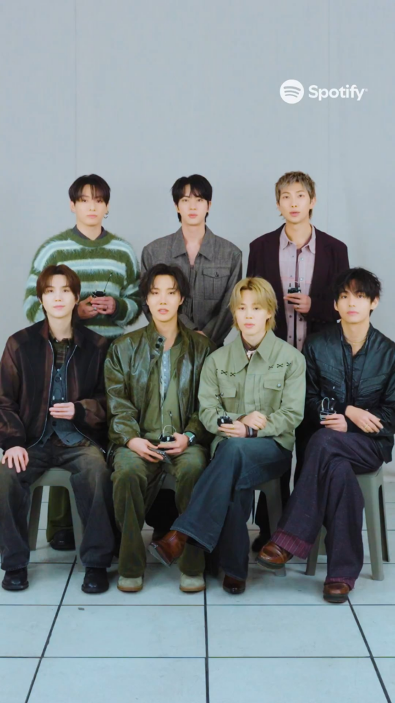 260323 Spotify K-Pop on Twitter feat. BTS