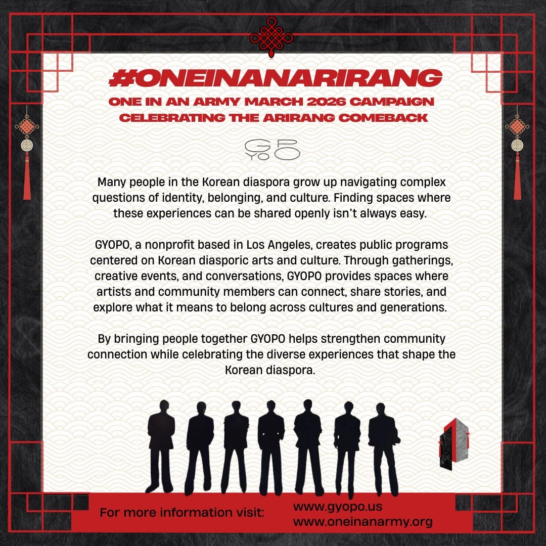 OneInAnARIRANG BTS Comeback Campaign