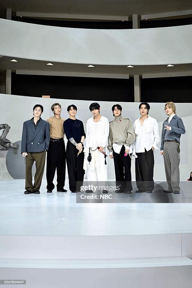 260326 Getty Images: Preview photos of BTS at "The Tonight Show Starring Jimmy Fallon"