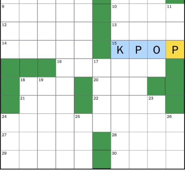 260317 BTS is a clue in the NYTimes’ Midi Crossword Puzzle for Tuesday, March 17