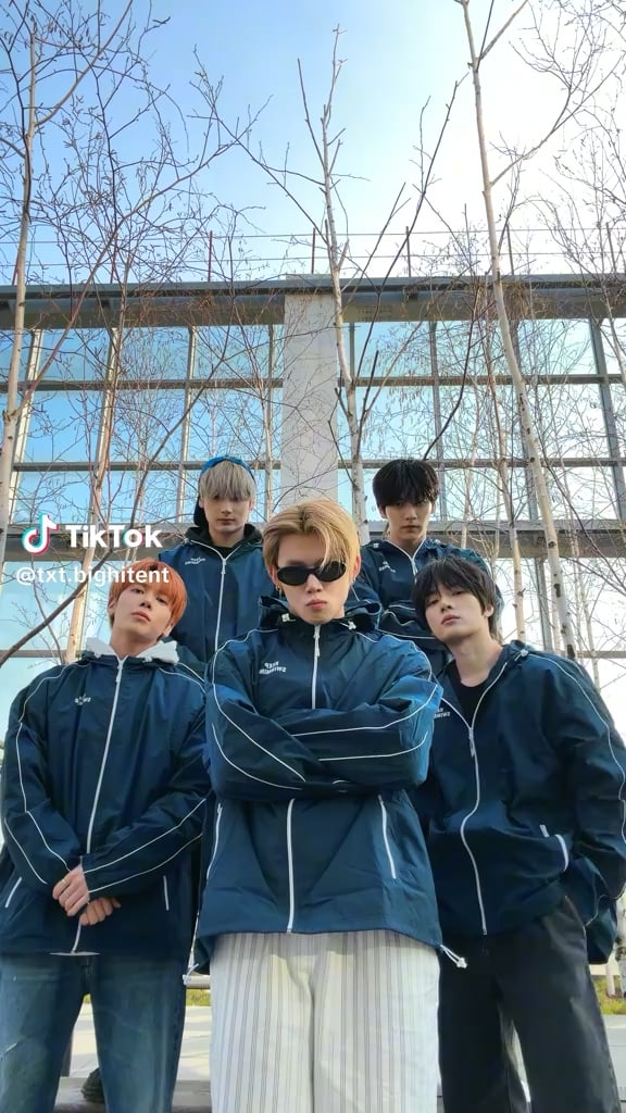 260328 TXT on TikTok: ‘Hooligan’ by BTS Dance Challenge