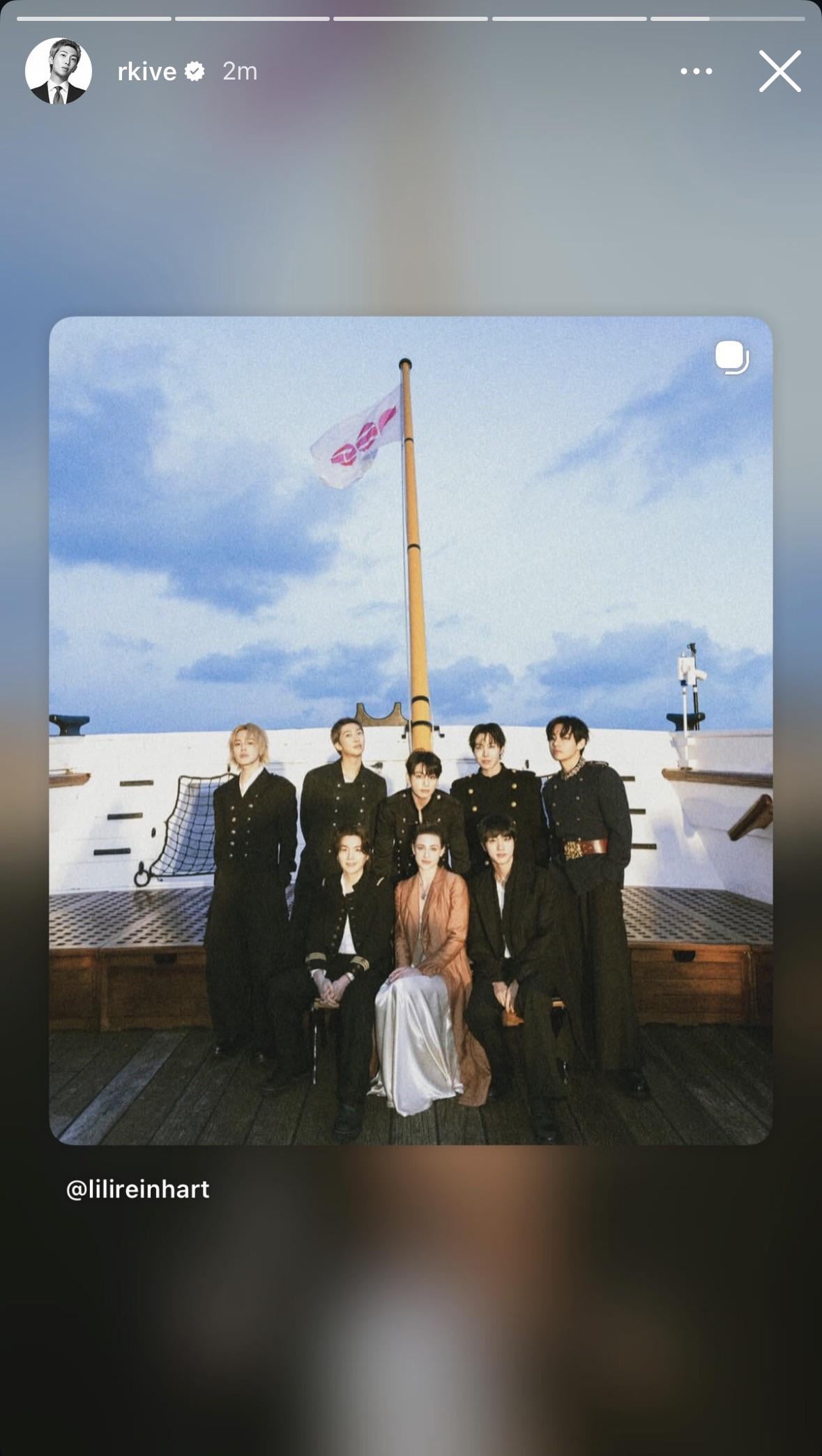 Namjoon IG Story (3) 250326