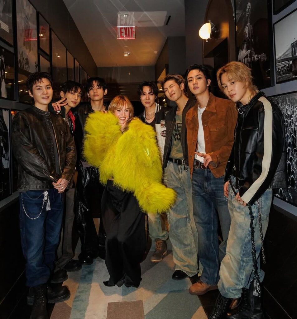 Suki Waterhouse IG Post ft. BTS - 260326