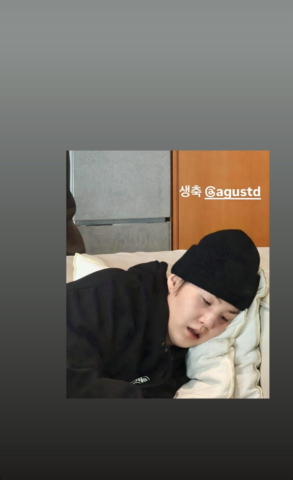 Namjoon IG Story (2) with Yoongi 090326