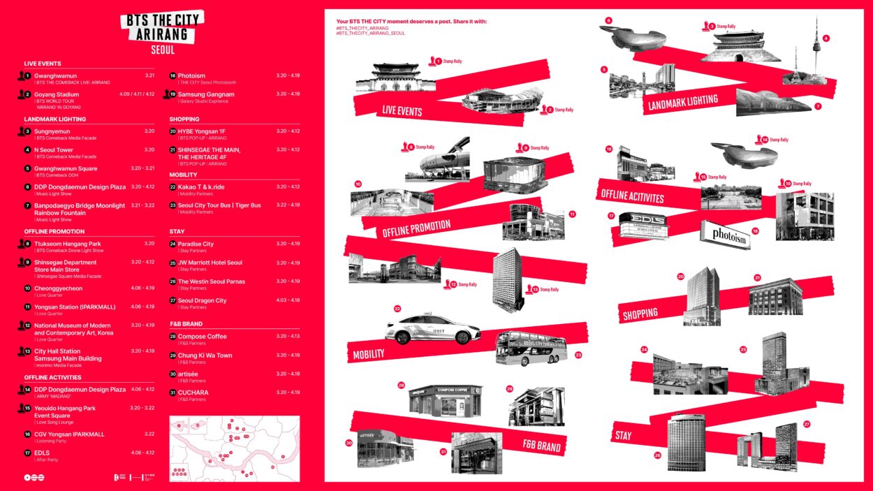 [NOTICE] BTS THE CITY ARIRANG - SEOUL Notice - 160326