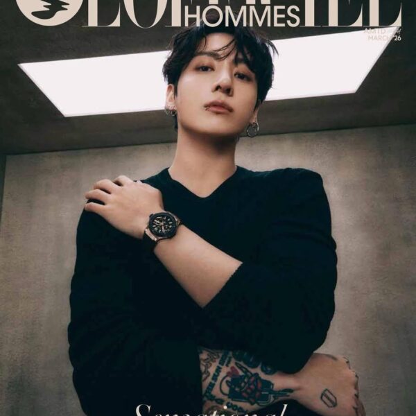 260302 L’OFFICIEL HOMMES SINGAPORE: Jungkook x Hublot for March 2026 issue cover