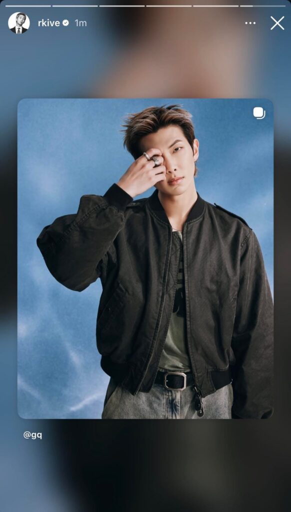 Namjoon IG Stories - 260326