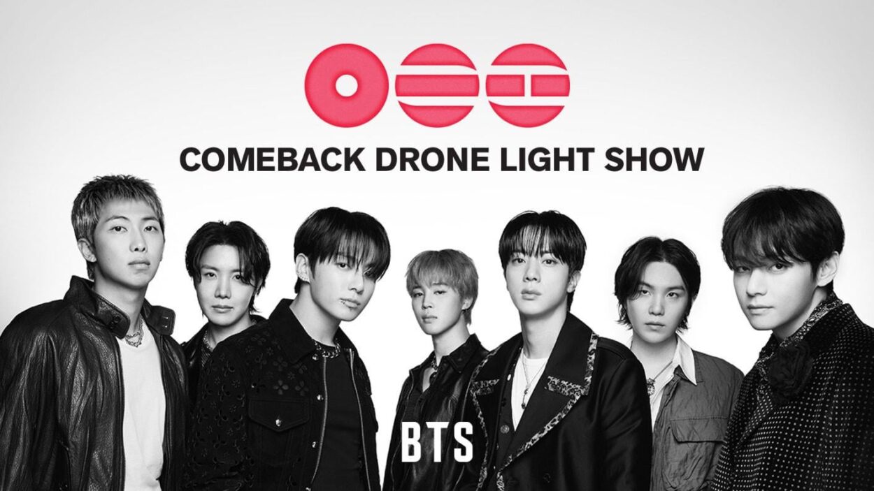 260320 Weverse Live: BTS COMEBACK DRONE LIGHT SHOW