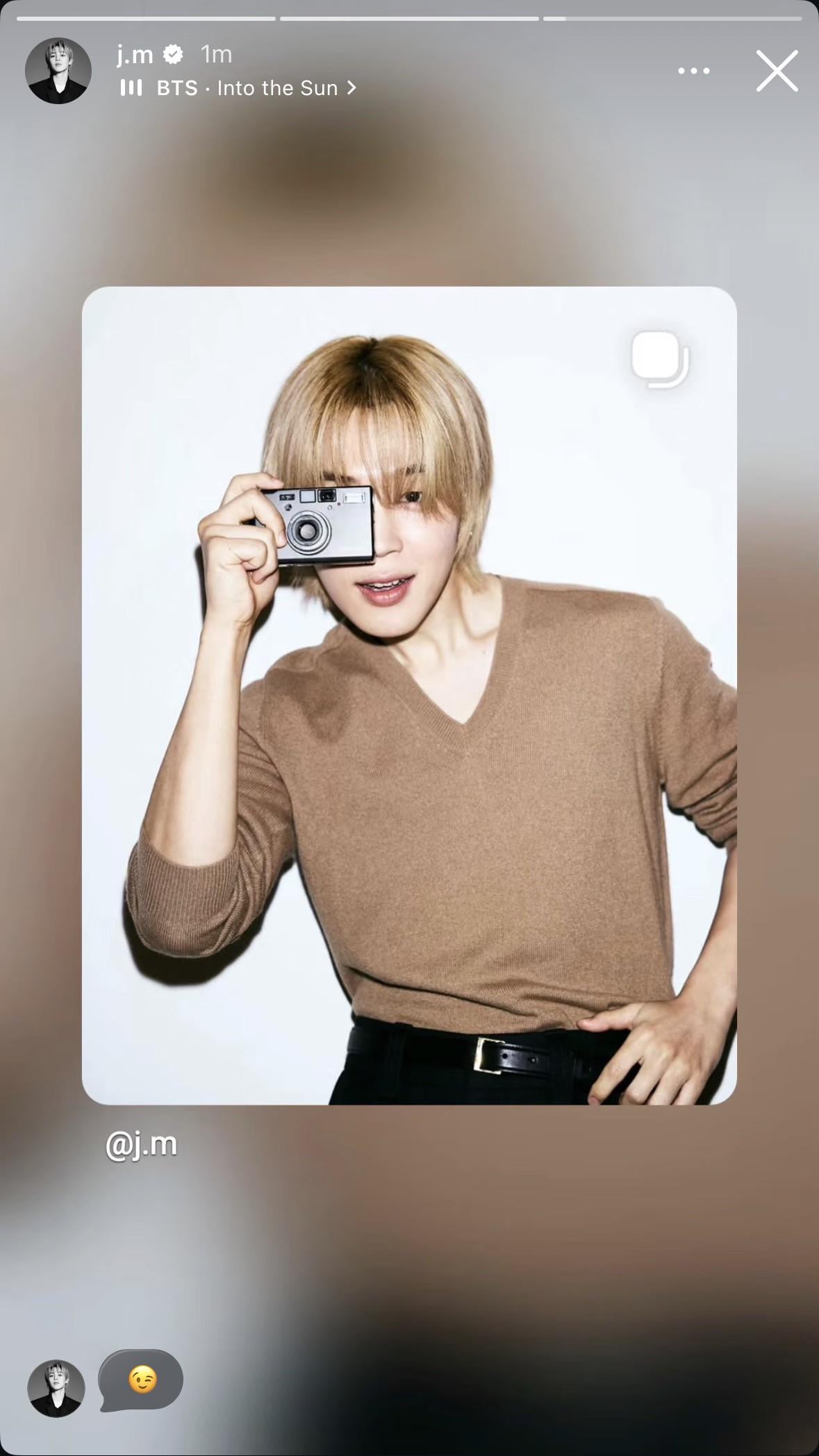 Jimin IG Story (3) 260326