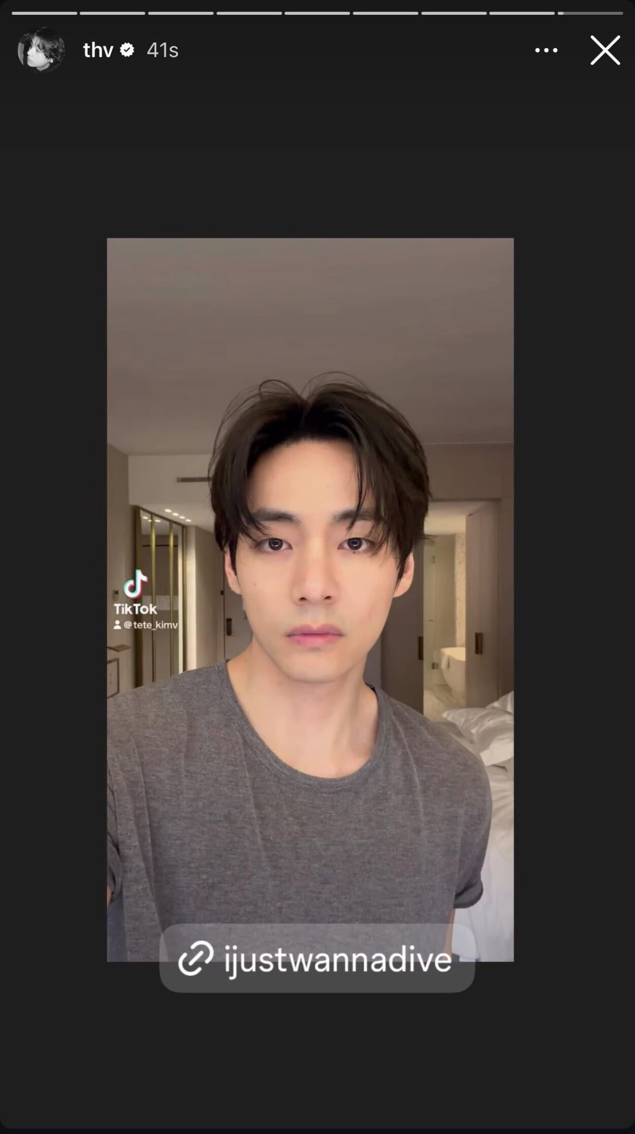 Taehyung on IG Story (3) - 270326