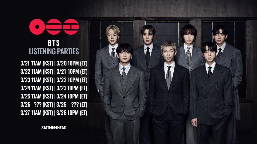 [BTS Official Twitter] Join the BTS 'SWIM' Listening Party on @STATIONHEAD ! - 200326