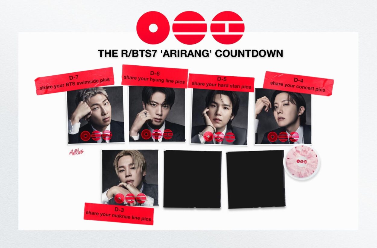 The r/bts7 'Arirang' Countdown: D-3 Share your maknae line pictures!