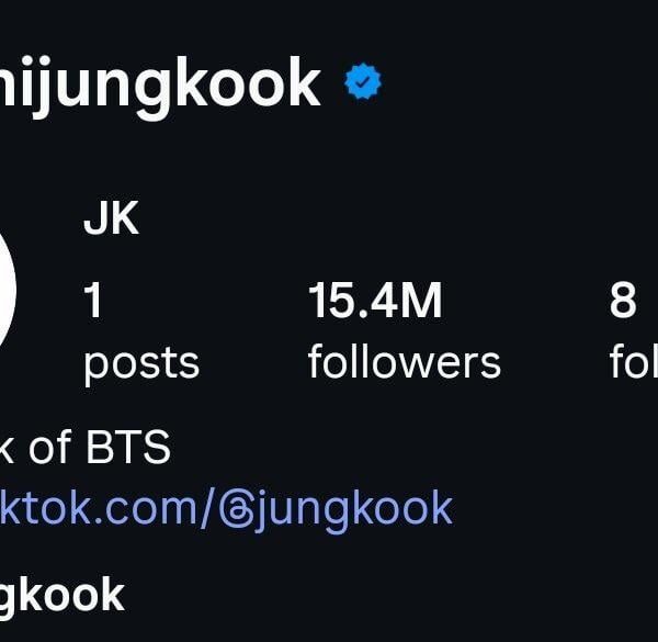 Jungkook added the link to his TikTok account to his Instagram bio - 160326