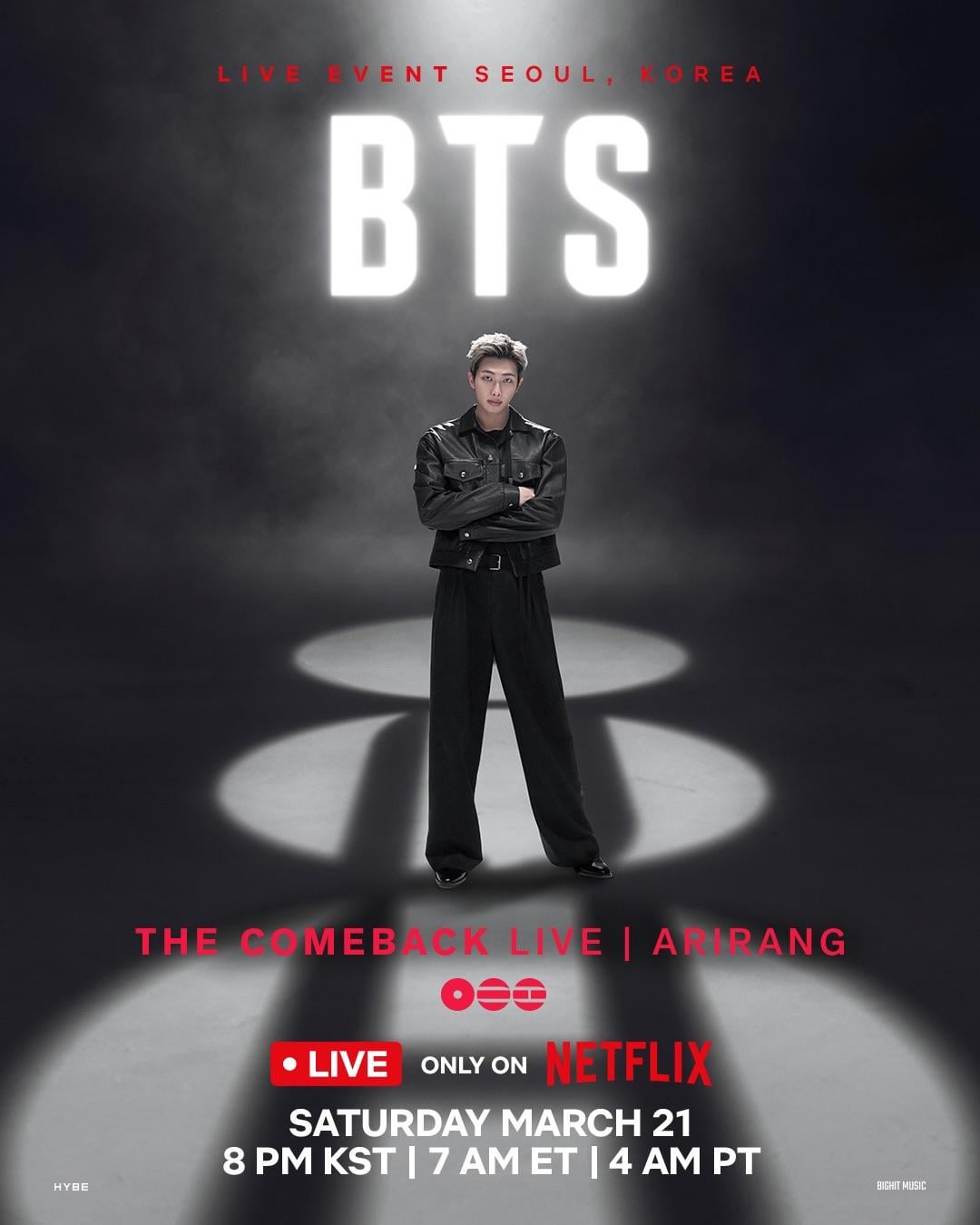 Netflix IG Post with BTS 180326