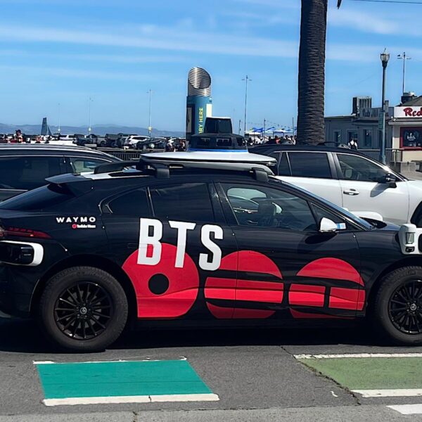 BTS Waymo spotted in San Francisco