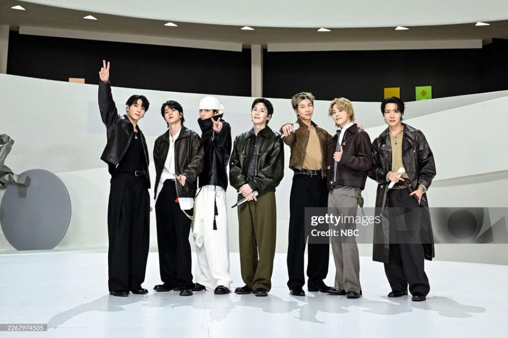 [Getty Images] Preview photos of BTS at “The Tonight Show Starring Jimmy Fallon” - 270326