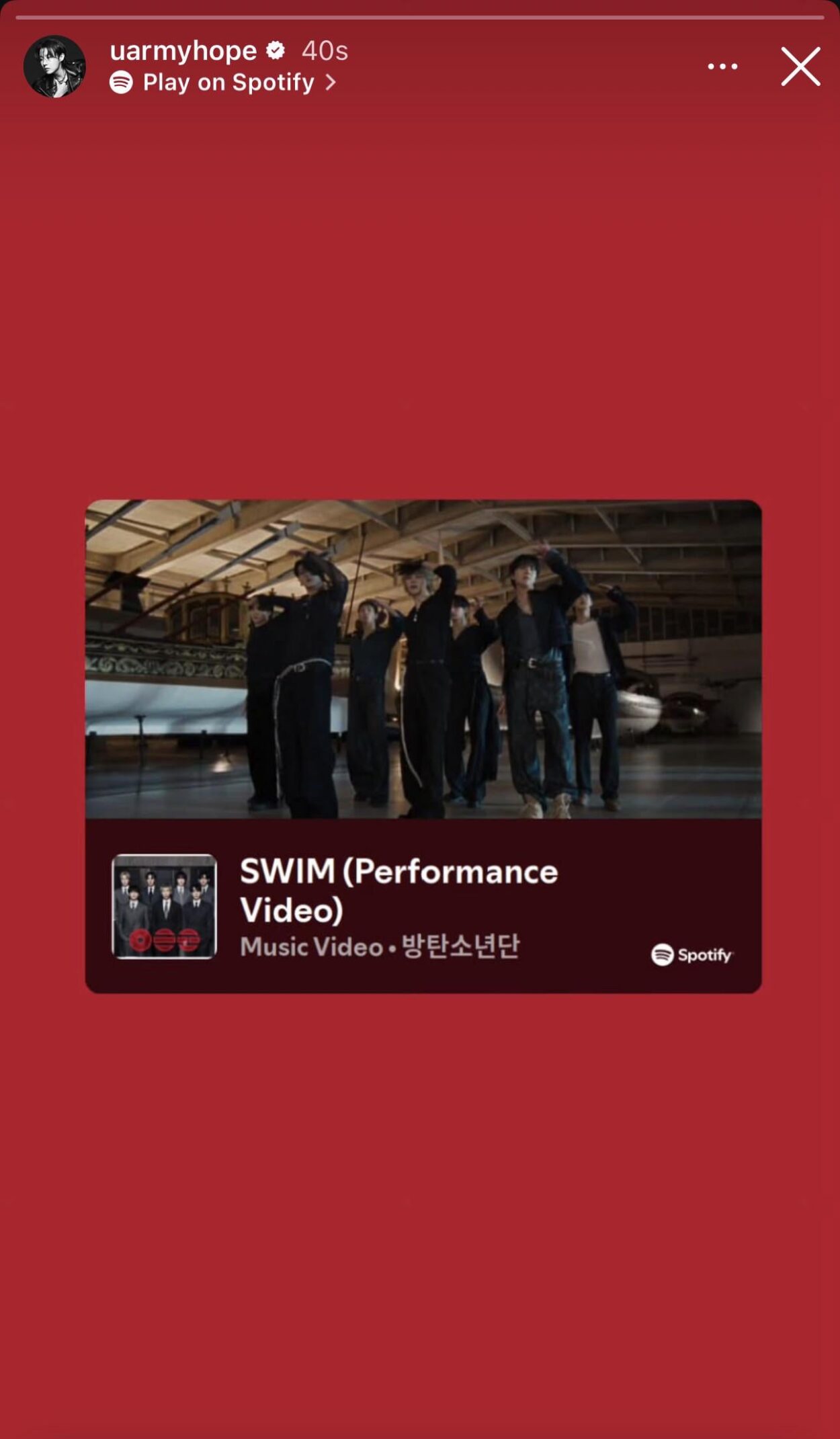 Hobi on IG Story- 240326