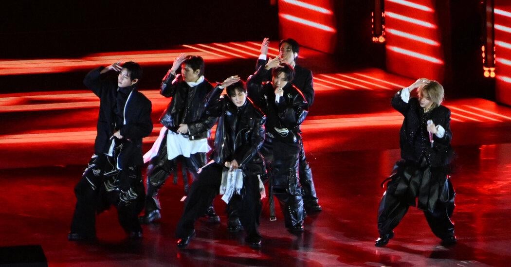 [NYT] ARIRANG Album Review: Critic's Pick: BTS Is Too Big to Fail. But Not Too Big to Succeed 240326