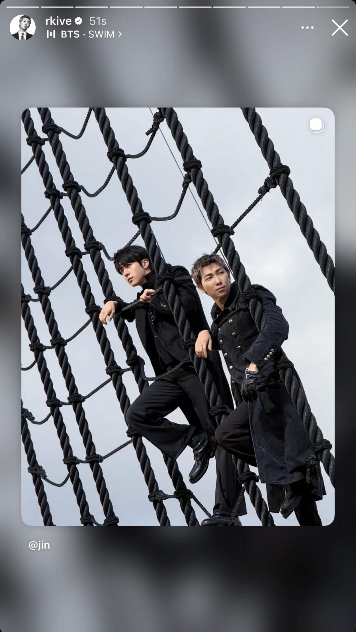 260327 RM on Instagram