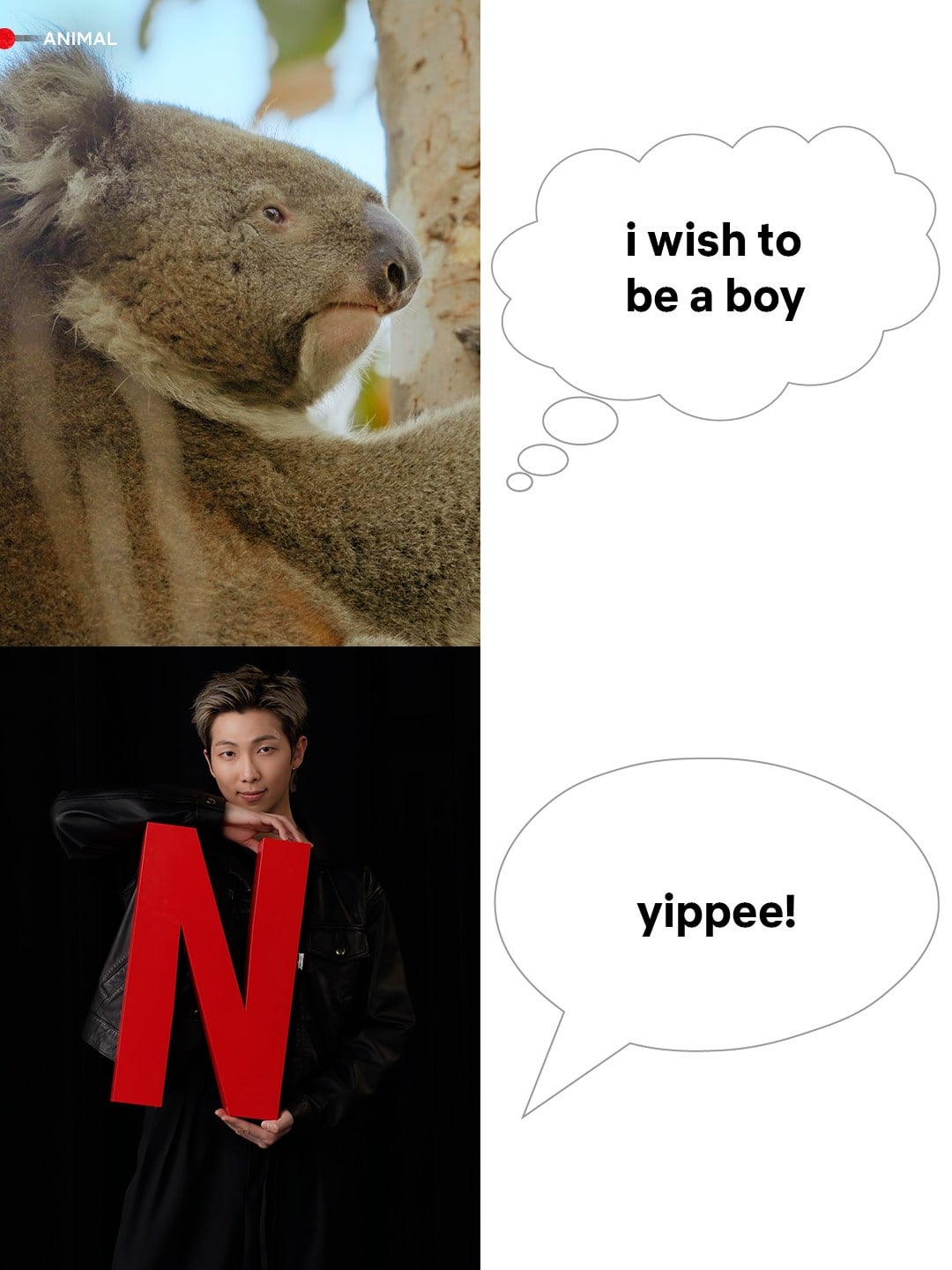 [Netflix Philippines IG Post] I'll never get over how well BTS embody their representative emojis - 180326