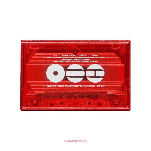 [Weverse Shop] Pre-order BTS SWIM Cassette Made to be collected: the signature BTS aesthetic - 130326