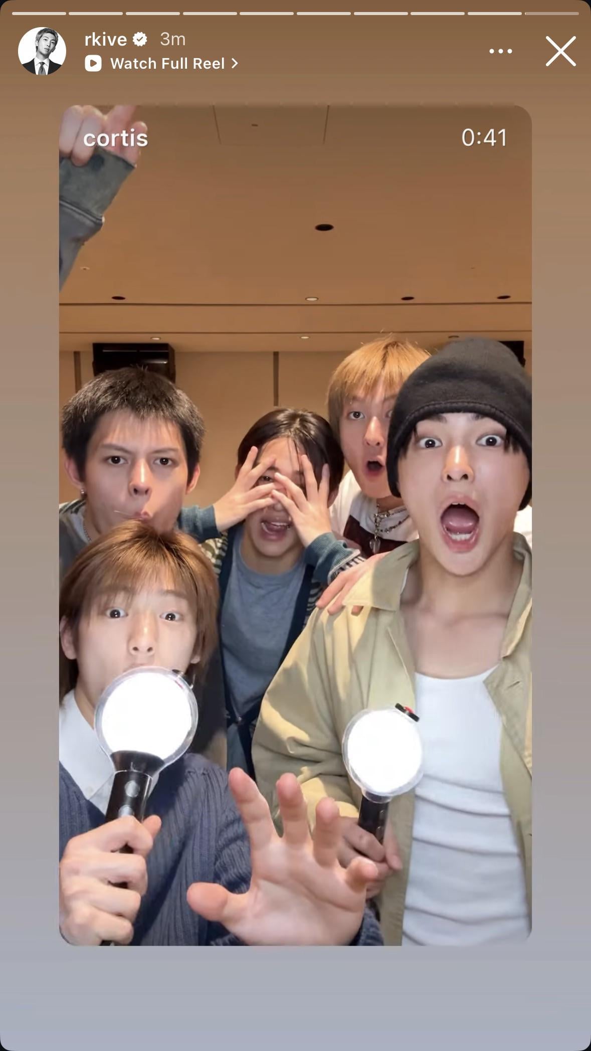 Namjoon IG Story 210326