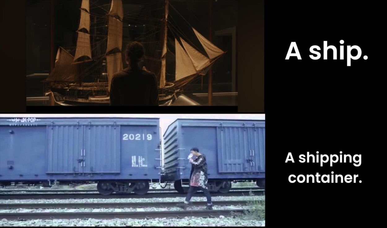It’s the SHIP-ping container again!