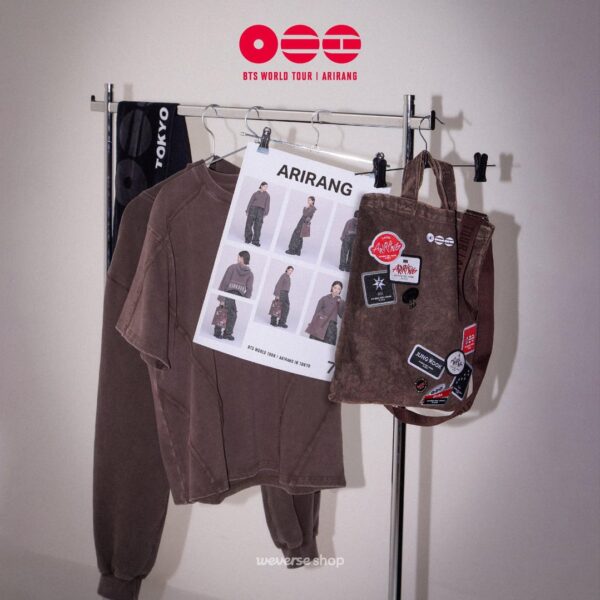 BTS Japan Official Twitter Post: BTS 'ARIRANG' in Japan OFFICIAL MERCHANDISE - 270326