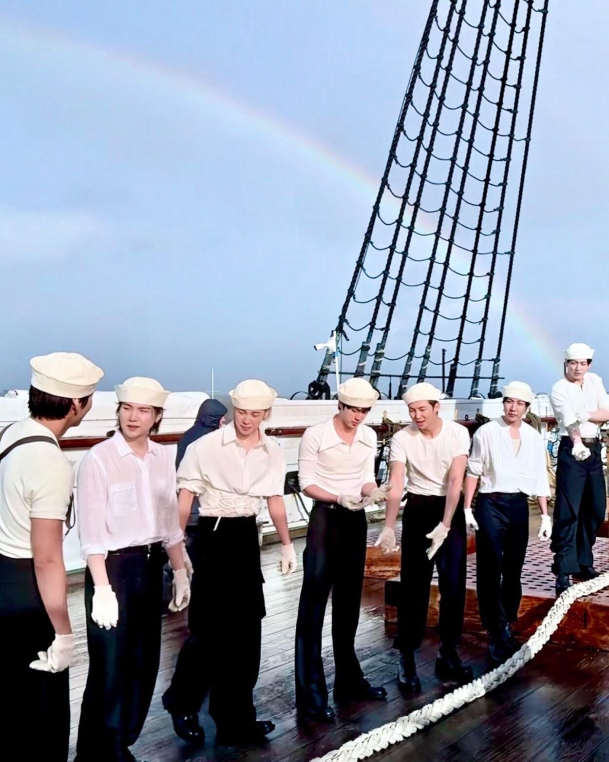 Namjoon IG Post with BTS 210326