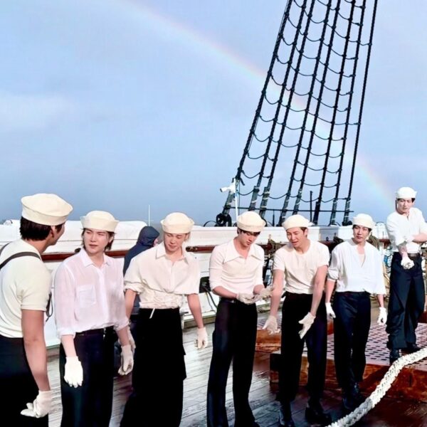 Namjoon IG Post with BTS 210326